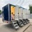 5 Station Portable Restroom Trailer