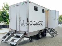 Outdoor Bathroom Trailer The Ultimate in Luxury Camping and Event Hygiene