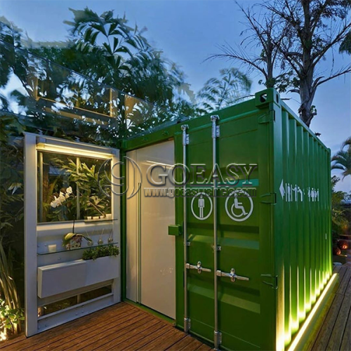 Single-Station Portable Container Toilet