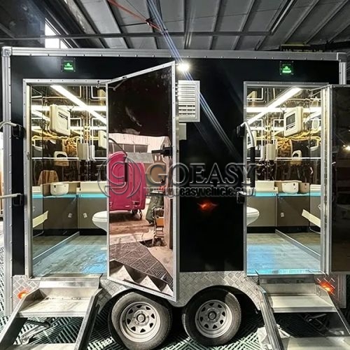 10FT 2 Station Luxury Restroom Trailer